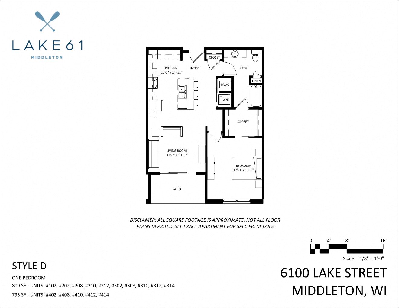 6100 Lake Street 1-3 Beds Apartment, PetFriendly for Rent - Photo Gallery 32